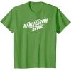 image:imageThe Mandalorian and Grogu  White Movie Logo TShirtGrass Green