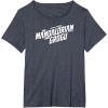 image:imageThe Mandalorian and Grogu  White Movie Logo TShirtHeather Blue