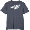 image:imageThe Mandalorian and Grogu  White Movie Logo TShirtHeather Blue