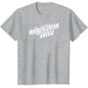 image:imageThe Mandalorian and Grogu  White Movie Logo TShirtHeather Grey