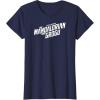 image:imageThe Mandalorian and Grogu  White Movie Logo TShirtNavy Blue