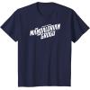image:imageThe Mandalorian and Grogu  White Movie Logo TShirtNavy Blue