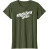 image:imageThe Mandalorian and Grogu  White Movie Logo TShirtOlive Green