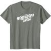 image:imageThe Mandalorian and Grogu  White Movie Logo TShirtOlive Heather