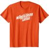 image:imageThe Mandalorian and Grogu  White Movie Logo TShirtOrange