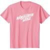image:imageThe Mandalorian and Grogu  White Movie Logo TShirtPink