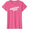 image:imageThe Mandalorian and Grogu  White Movie Logo TShirtPink Heather