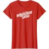 image:imageThe Mandalorian and Grogu  White Movie Logo TShirtRed