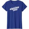 image:imageThe Mandalorian and Grogu  White Movie Logo TShirtRoyal Blue