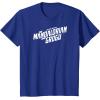 image:imageThe Mandalorian and Grogu  White Movie Logo TShirtRoyal Blue