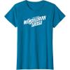 image:imageThe Mandalorian and Grogu  White Movie Logo TShirtSapphire Blue