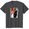 image:imageThe Mandalorian and Grogu  Zine TShirtDark Heather Grey