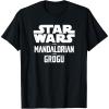 image:imageStar Wars The Mandalorian And Grogu Official Title Logo TShirtBlack