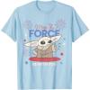 image:imageStar Wars The Mandalorian May The Force Be With You Firework TShirtBaby Blue