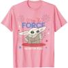 image:imageStar Wars The Mandalorian May The Force Be With You Firework TShirtPink