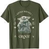 image:imageStar Wars The Mandalorian and Grogu Little Bounty Vintage TShirtOlive Green