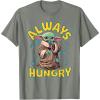 image:imageStar Wars The Mandalorian and Grogu Movie Always Hungry TShirtOlive Heather