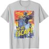 image:imageStar Wars The Mandalorian and Grogu Movie Mando ATRT Escape TShirtSilver Grey