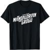 image:imageStar Wars The Mandalorian and Grogu Official BampW Movie Logo TShirtBlack