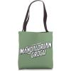 image:imageStar Wars The Mandalorian and Grogu Official BampW Movie Logo Tote Bag