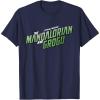 image:imageStar Wars The Mandalorian and Grogu Official Movie Logo TShirtNavy Blue