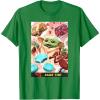 image:imageThe Mandalorian And Grogu Snack Time The Child Smiles Poster TShirtKelly Green