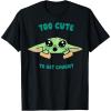 image:imageThe Mandalorian And Grogu The Child Too Cute To Get Caught TShirtBlack