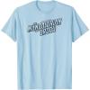 image:imageThe Mandalorian and Grogu  Black Movie Logo TShirtBaby Blue