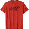 image:imageThe Mandalorian and Grogu  Black Movie Logo TShirtRed