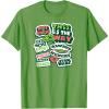 image:imageThe Mandalorian and Grogu  Grogu Snack Stickers TShirtGrass Green