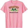 image:imageThe Mandalorian and Grogu  Wanted for Being Too Cute TShirtPink