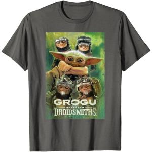 image:imageStar Wars The Mandalorian and Grogu Anzellan Droidsmiths TShirtAsphalt Grey