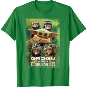 image:imageStar Wars The Mandalorian and Grogu Anzellan Droidsmiths TShirtKelly Green