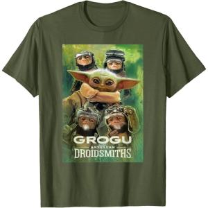 image:imageStar Wars The Mandalorian and Grogu Anzellan Droidsmiths TShirtOlive Green