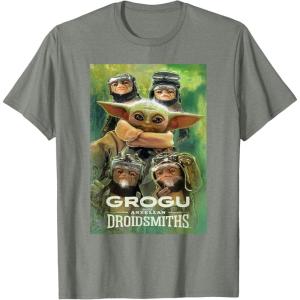 image:imageStar Wars The Mandalorian and Grogu Anzellan Droidsmiths TShirtOlive Heather
