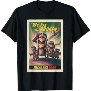 image:imageStar Wars The Mandalorian and Grogu Anzellans Fix the Broken TShirtBlack