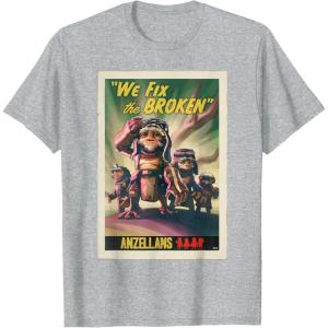 image:imageStar Wars The Mandalorian and Grogu Anzellans Fix the Broken TShirtHeather Grey