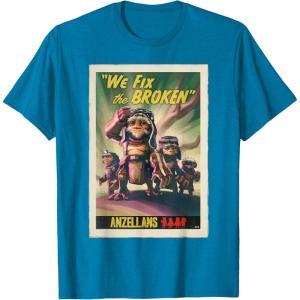 image:imageStar Wars The Mandalorian and Grogu Anzellans Fix the Broken TShirtSapphire Blue