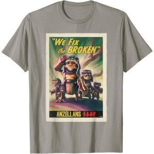 image:imageStar Wars The Mandalorian and Grogu Anzellans Fix the Broken TShirtSlate Grey