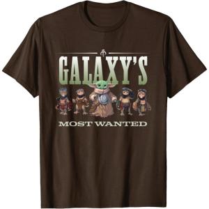 image:imageStar Wars The Mandalorian and Grogu Anzellans Wanted TShirtBrown