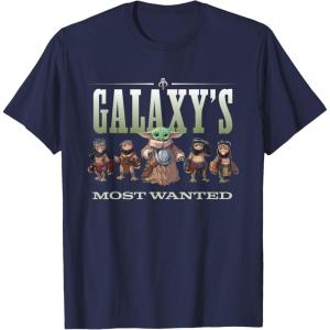 image:imageStar Wars The Mandalorian and Grogu Anzellans Wanted TShirtNavy Blue