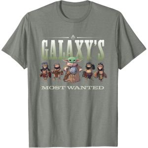 image:imageStar Wars The Mandalorian and Grogu Anzellans Wanted TShirtOlive Heather