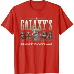 image:imageStar Wars The Mandalorian and Grogu Anzellans Wanted TShirtRed