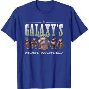 image:imageStar Wars The Mandalorian and Grogu Anzellans Wanted TShirtRoyal Blue
