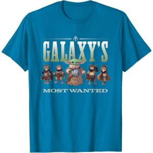 image:imageStar Wars The Mandalorian and Grogu Anzellans Wanted TShirtSapphire Blue