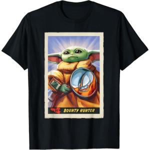image:imageStar Wars The Mandalorian and Grogu Bounty Hunter Card 31 TShirtBlack