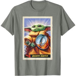 image:imageStar Wars The Mandalorian and Grogu Bounty Hunter Card 31 TShirtOlive Heather