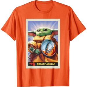 image:imageStar Wars The Mandalorian and Grogu Bounty Hunter Card 31 TShirtOrange