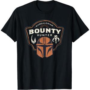 image:imageStar Wars The Mandalorian and Grogu Bounty Hunter Helmet TShirtBlack