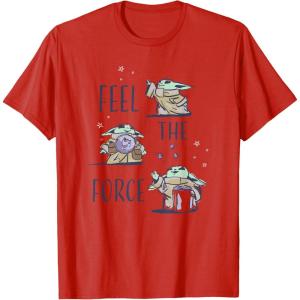 image:imageStar Wars The Mandalorian and Grogu Feel The Force Cute TShirtRed